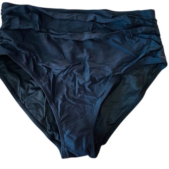 NWOT Holipick black Tummy control swim bottom, Modest high waist size M - Picture 7 of 9